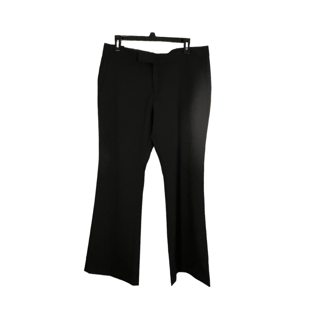 Bitten Sarah Jessica Parker NWT Black Women's Pants Mercer Trouser Flair Leg 12